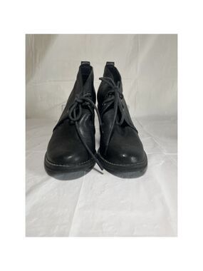 Jeffrey Campbell Ibiza Maxwell Boxxy heeled leather lace up ankle boots
